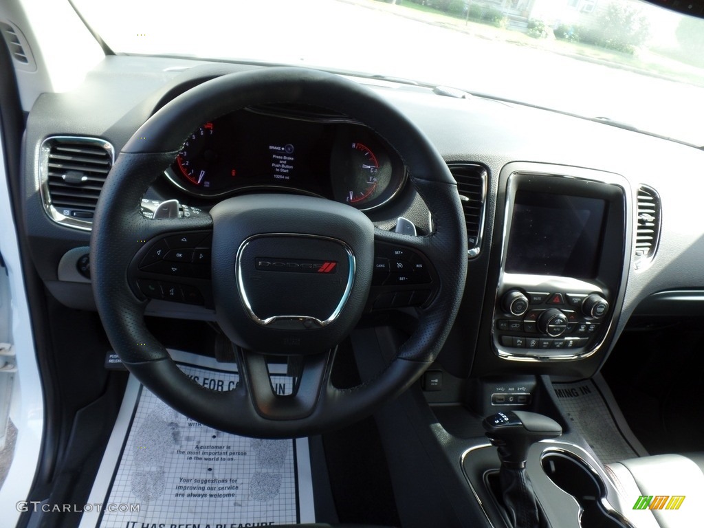 2018 Durango GT AWD - Vice White Tri-Coat Pearl / Black photo #20