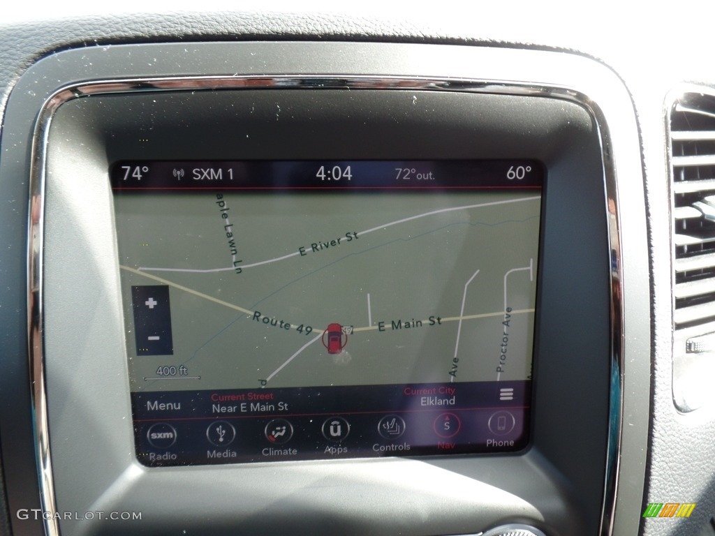 2018 Durango GT AWD - Vice White Tri-Coat Pearl / Black photo #30