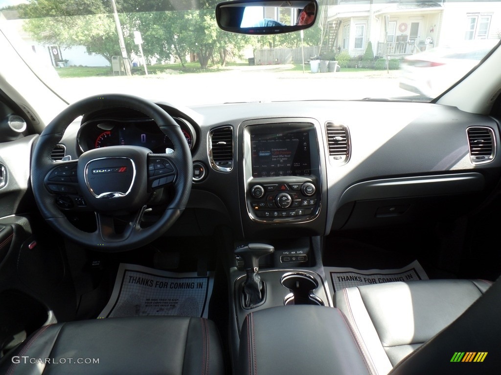 2018 Durango GT AWD - Vice White Tri-Coat Pearl / Black photo #37