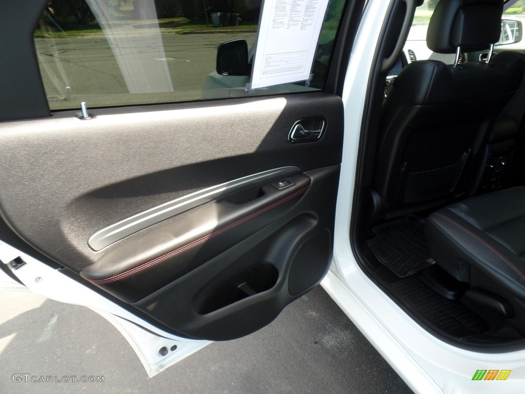 2018 Durango GT AWD - Vice White Tri-Coat Pearl / Black photo #39
