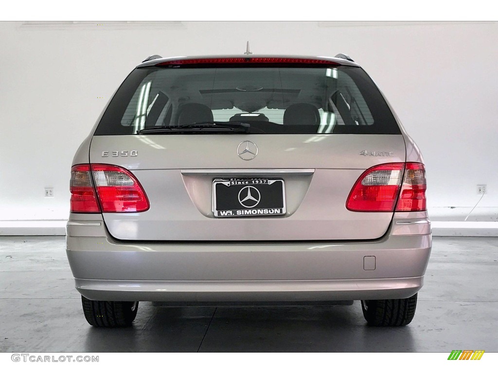 2007 E 350 4Matic Wagon - Pewter Metallic / Black photo #3
