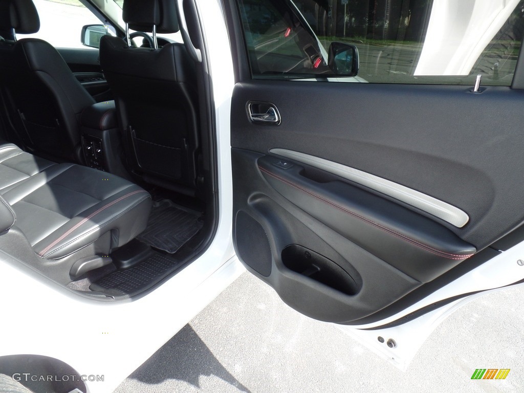 2018 Durango GT AWD - Vice White Tri-Coat Pearl / Black photo #46