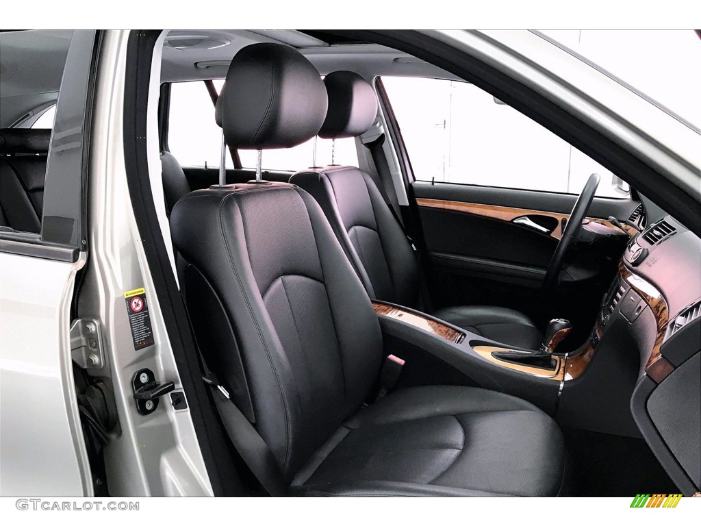 2007 E 350 4Matic Wagon - Pewter Metallic / Black photo #6
