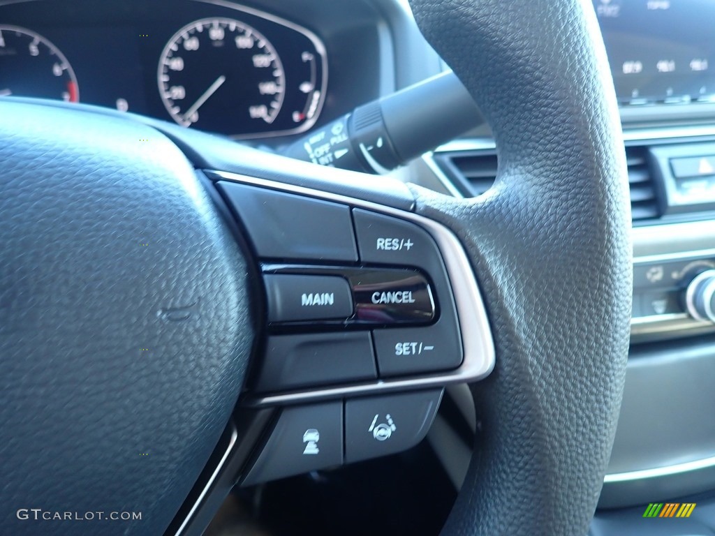 2020 Honda Accord LX Sedan Ivory Steering Wheel Photo #139254275