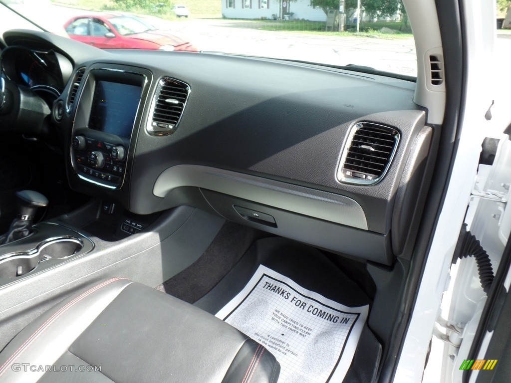 2018 Durango GT AWD - Vice White Tri-Coat Pearl / Black photo #53