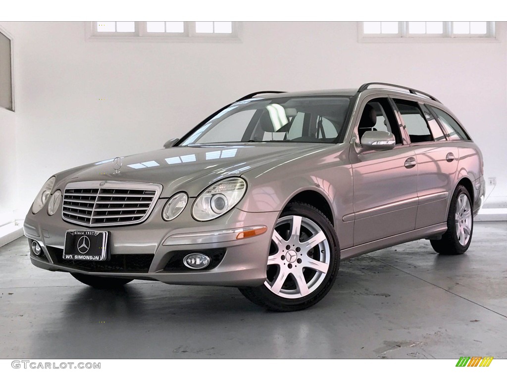 2007 E 350 4Matic Wagon - Pewter Metallic / Black photo #12