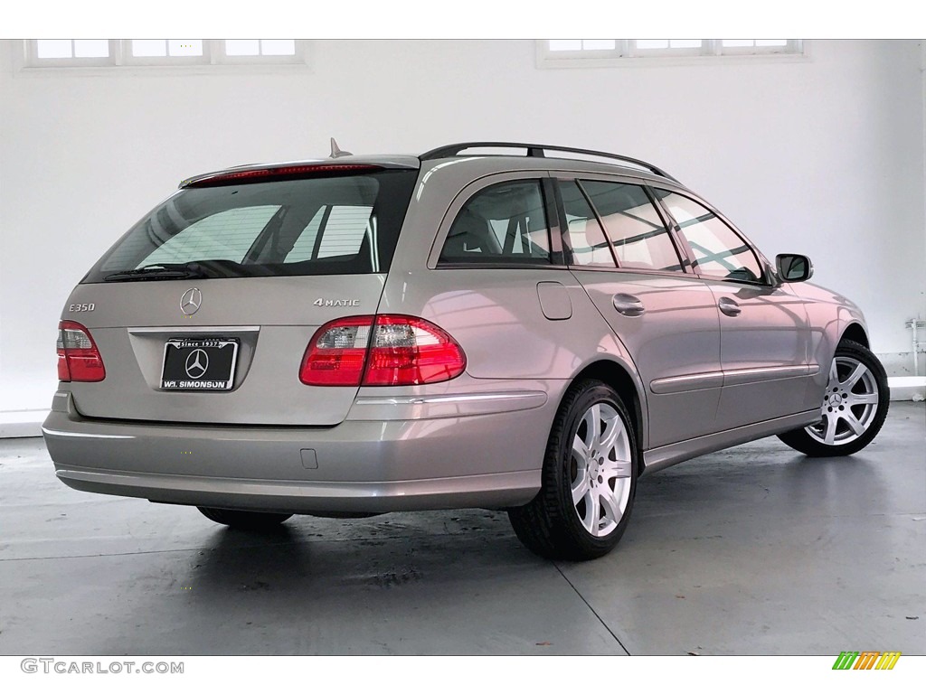 2007 E 350 4Matic Wagon - Pewter Metallic / Black photo #16
