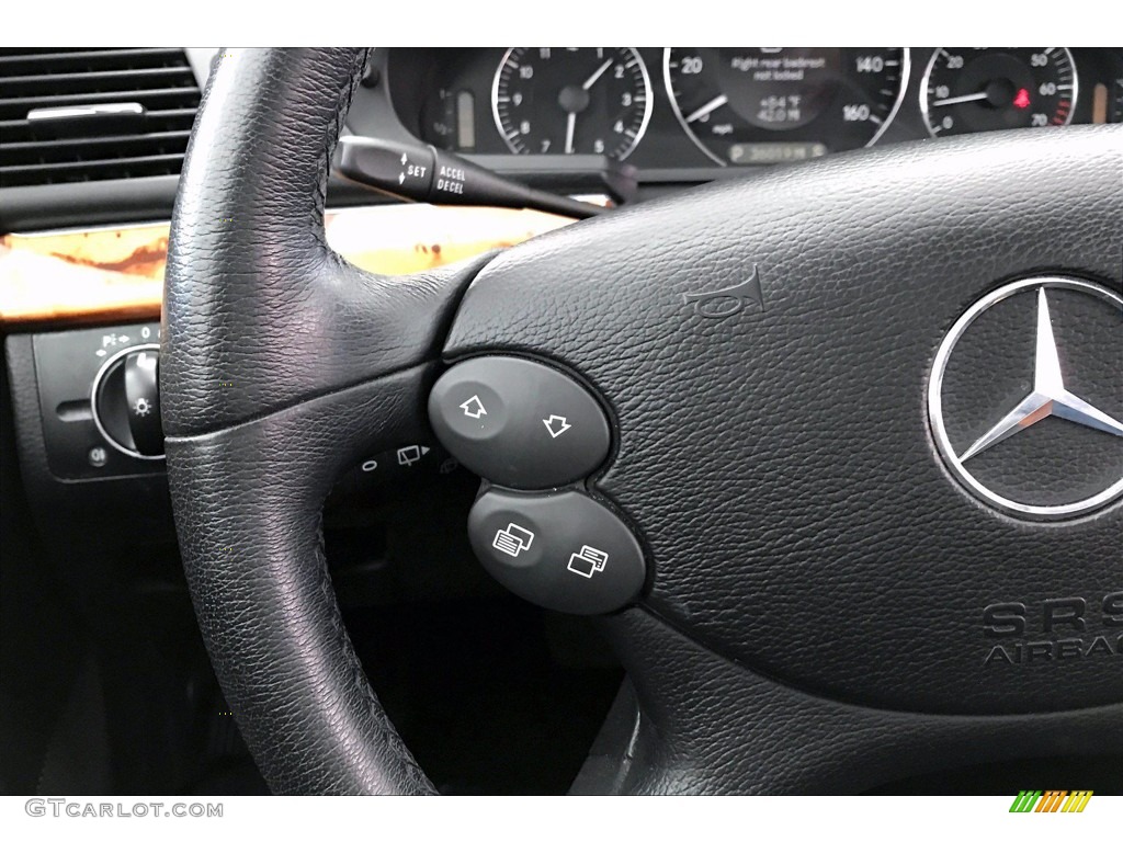 2007 E 350 4Matic Wagon - Pewter Metallic / Black photo #18