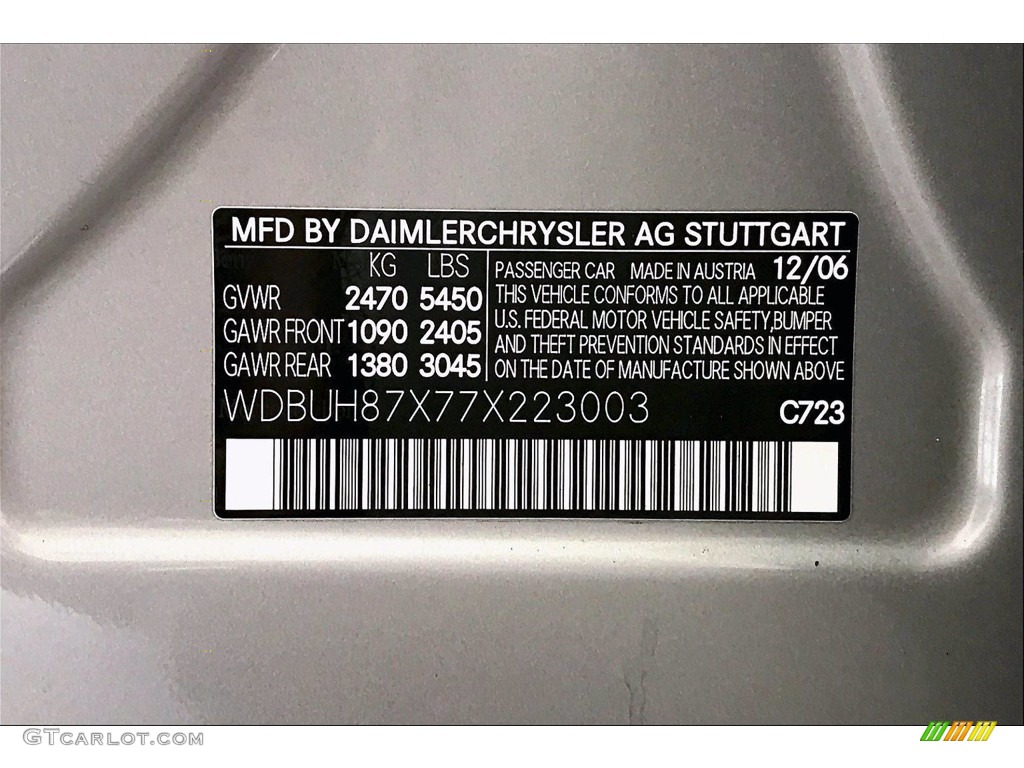 2007 E 350 4Matic Wagon - Pewter Metallic / Black photo #23