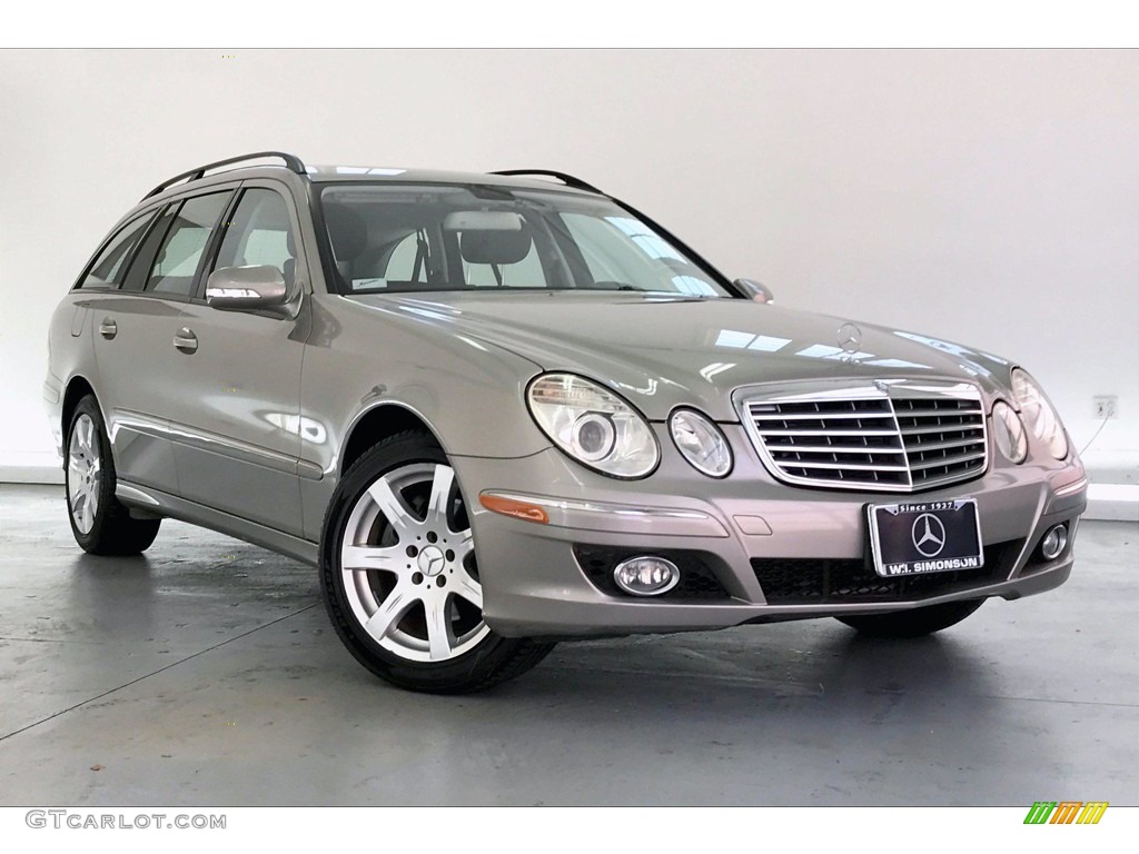 2007 E 350 4Matic Wagon - Pewter Metallic / Black photo #33
