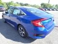 2020 Aegean Blue Metallic Honda Civic LX Sedan  photo #2