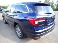 2021 Obsidian Blue Pearl Honda Pilot EX-L AWD  photo #2