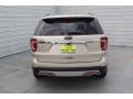 2017 White Gold Ford Explorer XLT  photo #9