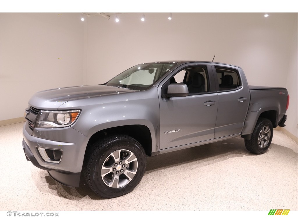 Satin Steel Metallic 2019 Chevrolet Colorado Z71 Crew Cab 4x4 Exterior Photo #139256387