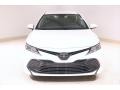 2019 Super White Toyota Camry LE  photo #2