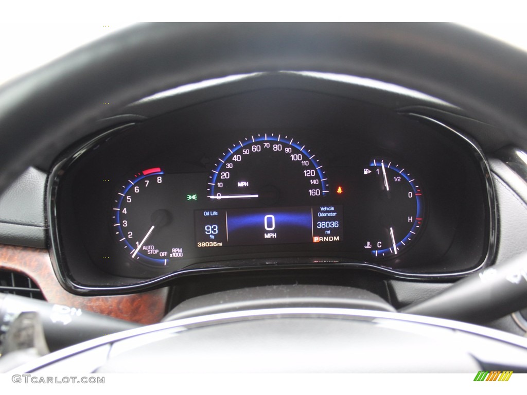 2016 Cadillac CTS 2.0T Luxury Sedan Gauges Photo #139257494