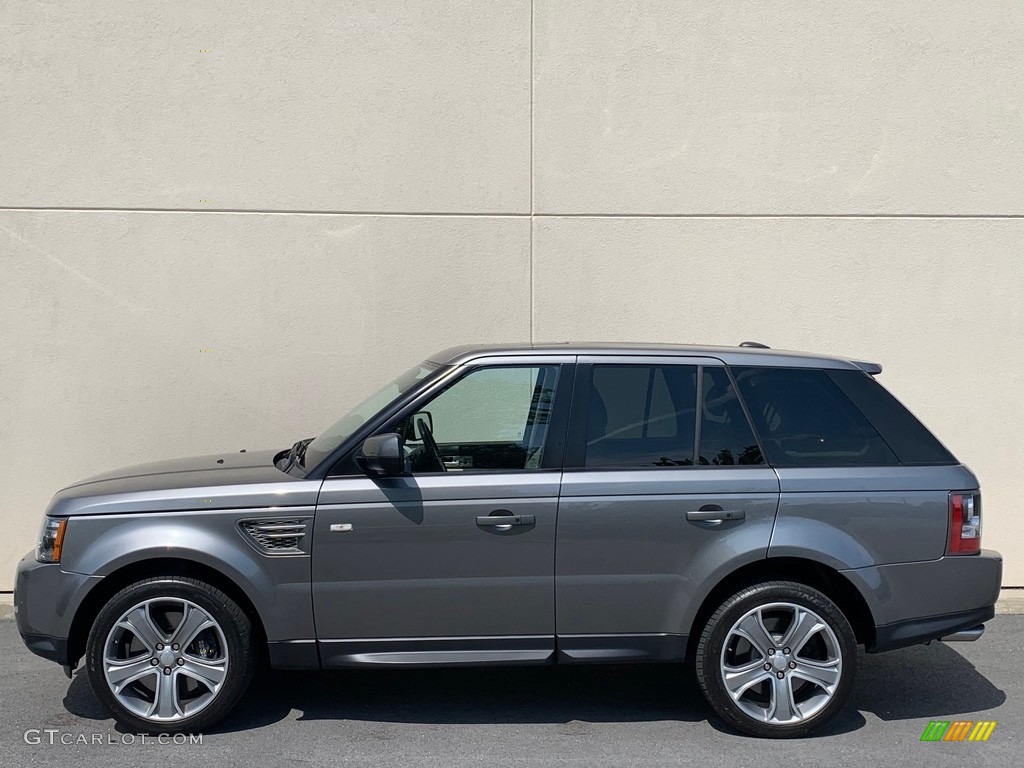 2011 Range Rover Sport Supercharged - Stornoway Grey Metallic / Ivory/Ebony photo #2