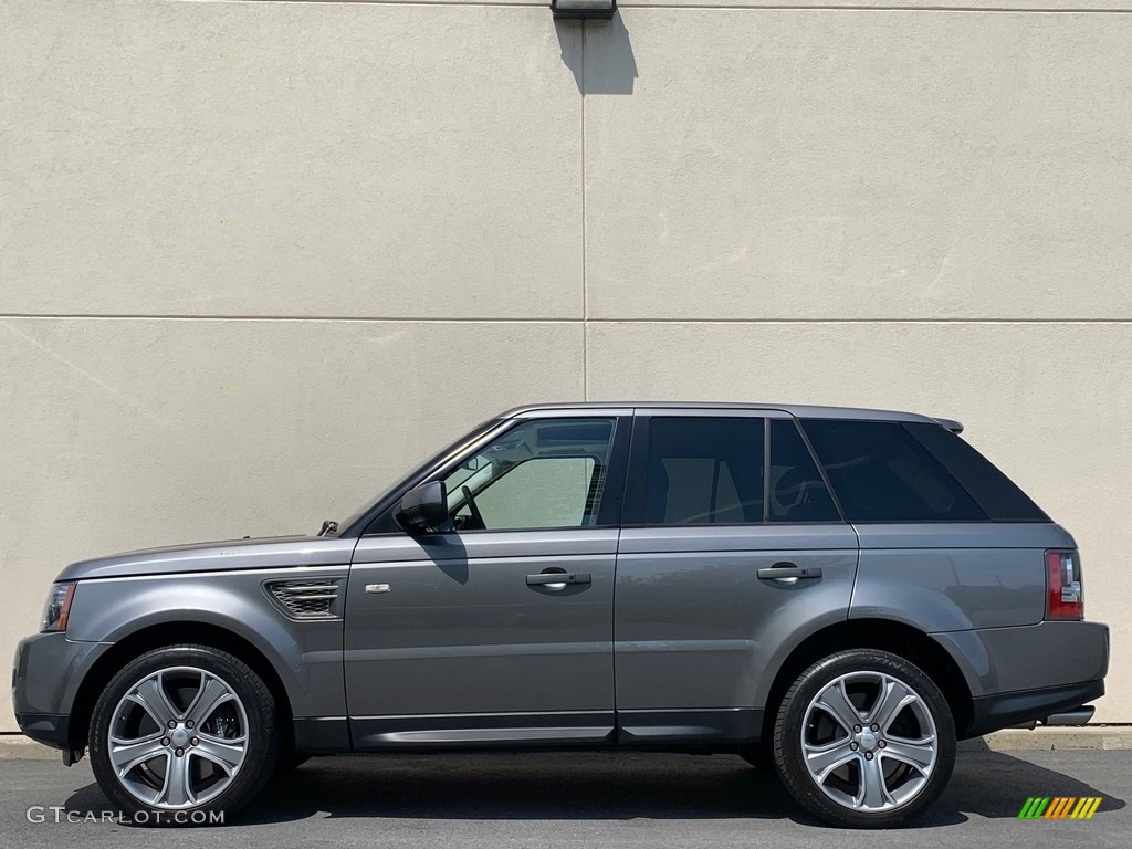 2011 Range Rover Sport Supercharged - Stornoway Grey Metallic / Ivory/Ebony photo #3