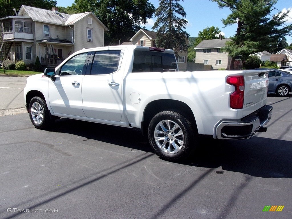 2020 Silverado 1500 LTZ Crew Cab 4x4 - Iridescent Pearl Tricoat / Gideon/­Very Dark Atmosphere photo #3