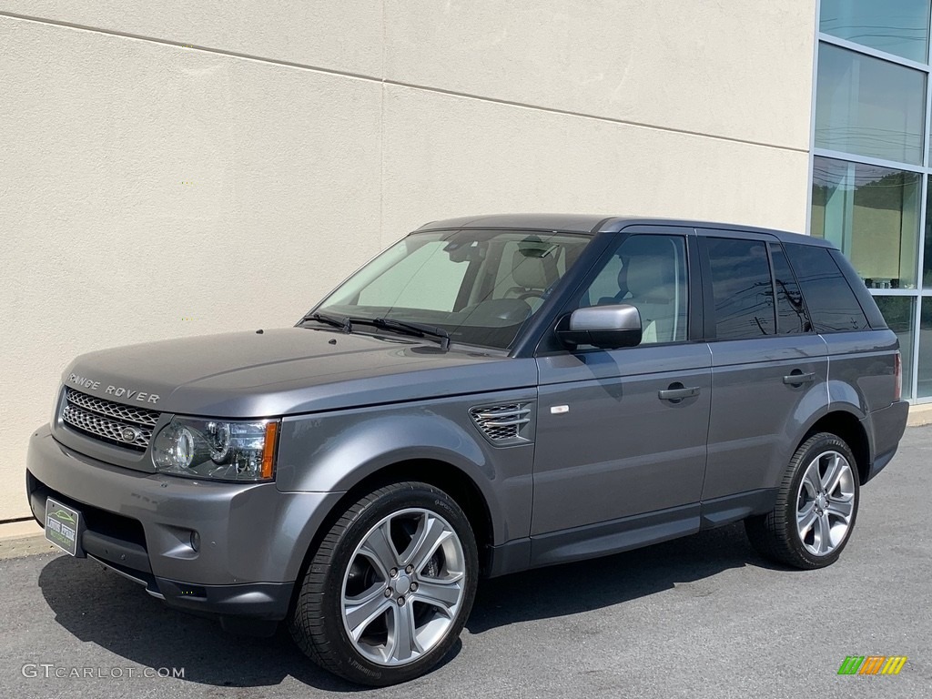 2011 Range Rover Sport Supercharged - Stornoway Grey Metallic / Ivory/Ebony photo #6