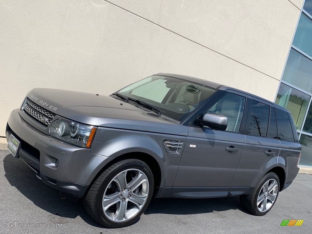 2011 Range Rover Sport Supercharged - Stornoway Grey Metallic / Ivory/Ebony photo #7