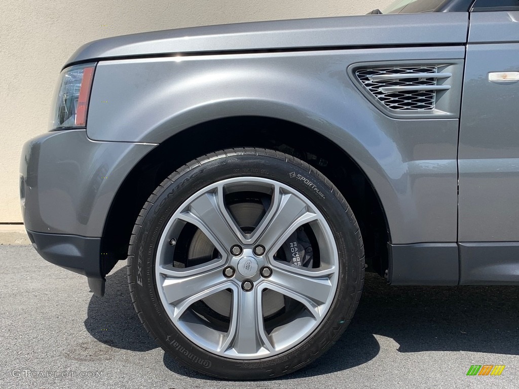 2011 Range Rover Sport Supercharged - Stornoway Grey Metallic / Ivory/Ebony photo #13