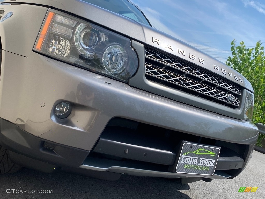 2011 Range Rover Sport Supercharged - Stornoway Grey Metallic / Ivory/Ebony photo #24