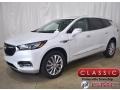 White Frost Tricoat 2020 Buick Enclave Premium AWD