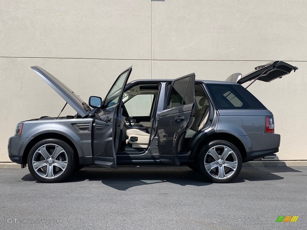 2011 Range Rover Sport Supercharged - Stornoway Grey Metallic / Ivory/Ebony photo #33