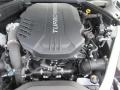 3.3 Liter Twin-Turbocharged DOHC 24-Valve D-CVVT V6 2020 Hyundai Genesis G70 Engine