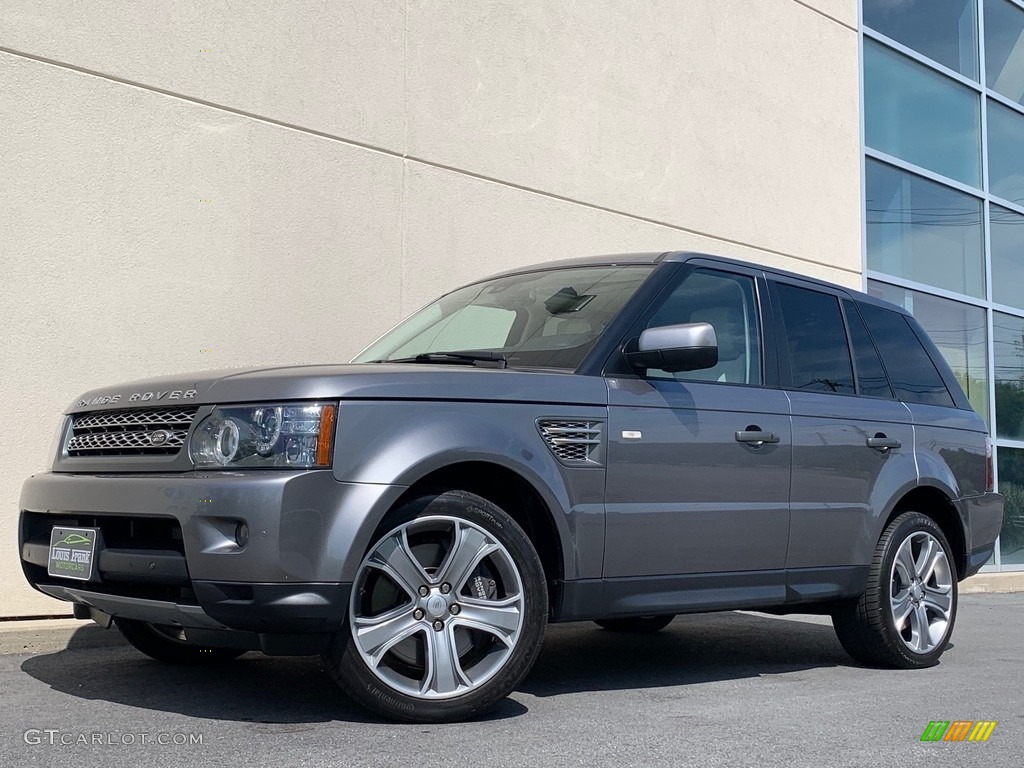 2011 Range Rover Sport Supercharged - Stornoway Grey Metallic / Ivory/Ebony photo #40