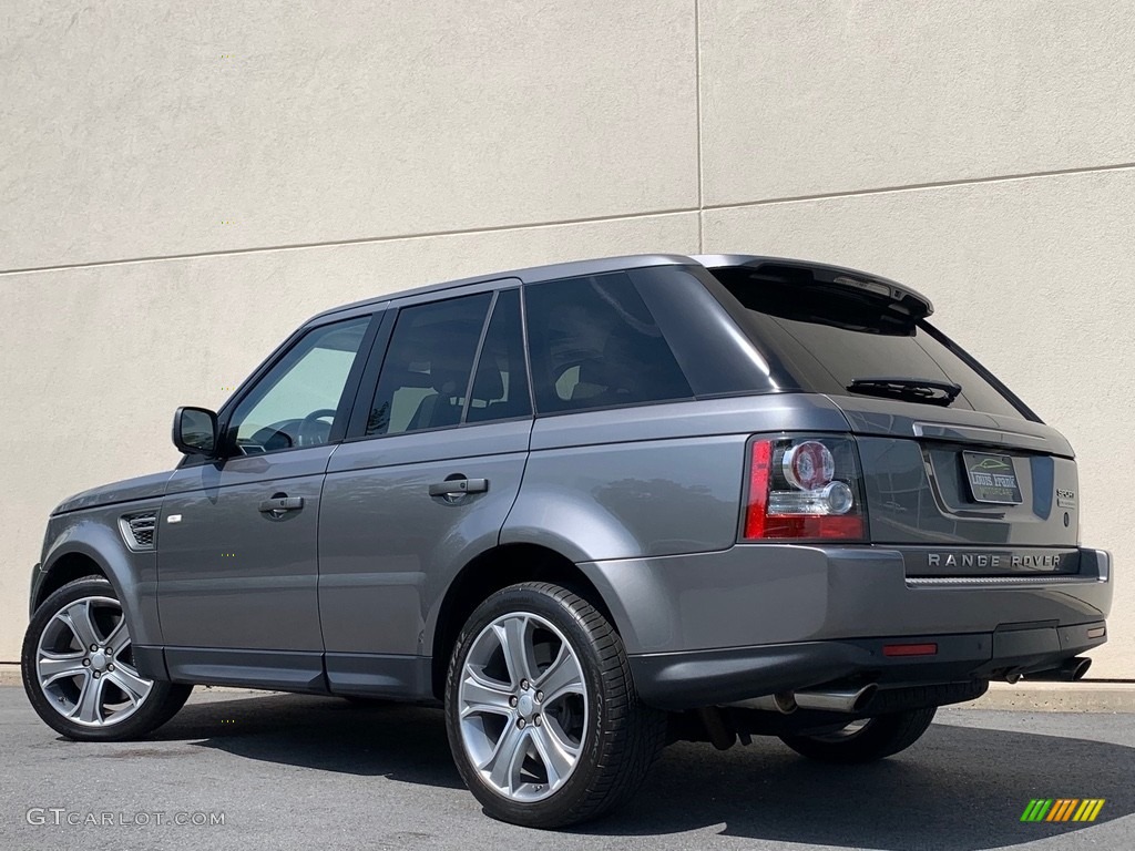 2011 Range Rover Sport Supercharged - Stornoway Grey Metallic / Ivory/Ebony photo #43