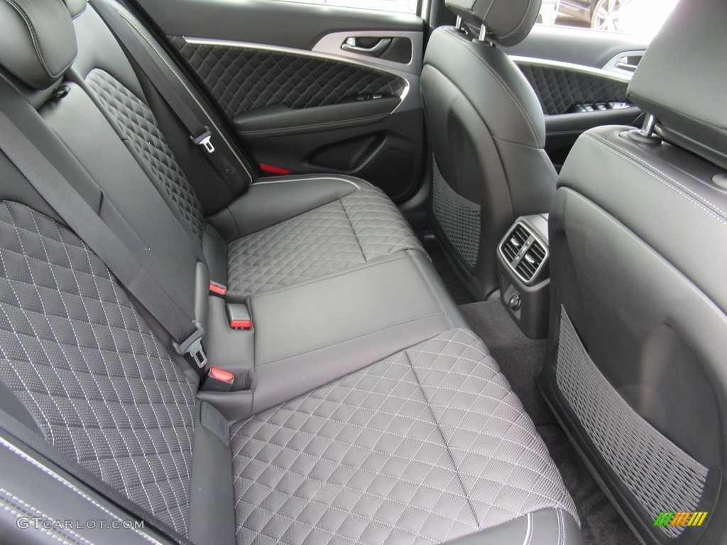 2020 Hyundai Genesis G70 Rear Seat Photos