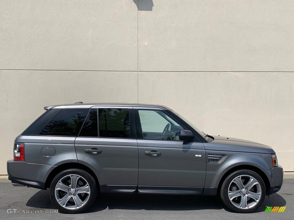 2011 Range Rover Sport Supercharged - Stornoway Grey Metallic / Ivory/Ebony photo #47