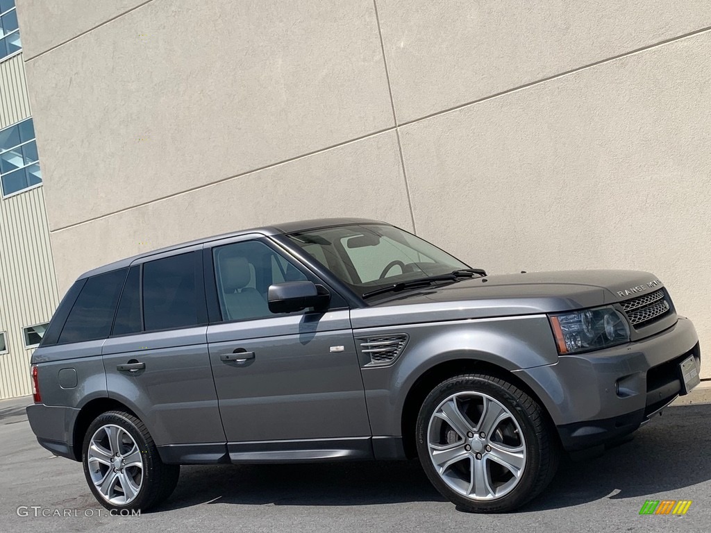 2011 Range Rover Sport Supercharged - Stornoway Grey Metallic / Ivory/Ebony photo #53