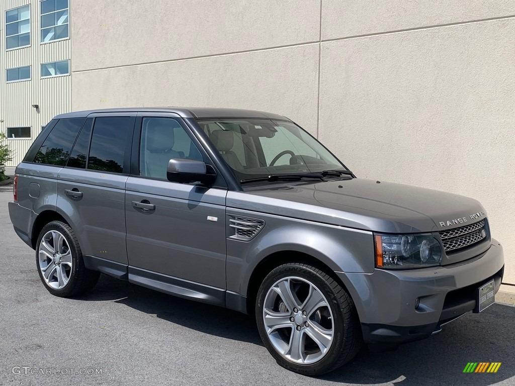 2011 Range Rover Sport Supercharged - Stornoway Grey Metallic / Ivory/Ebony photo #54