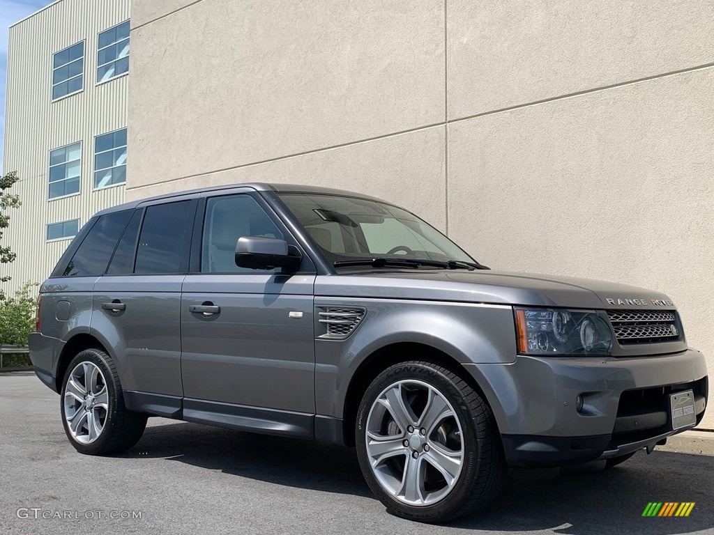 2011 Range Rover Sport Supercharged - Stornoway Grey Metallic / Ivory/Ebony photo #55