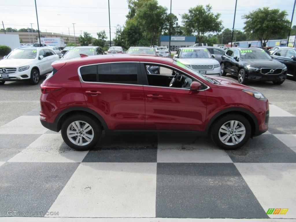 Hyper Red 2018 Kia Sportage LX Exterior Photo #139260926