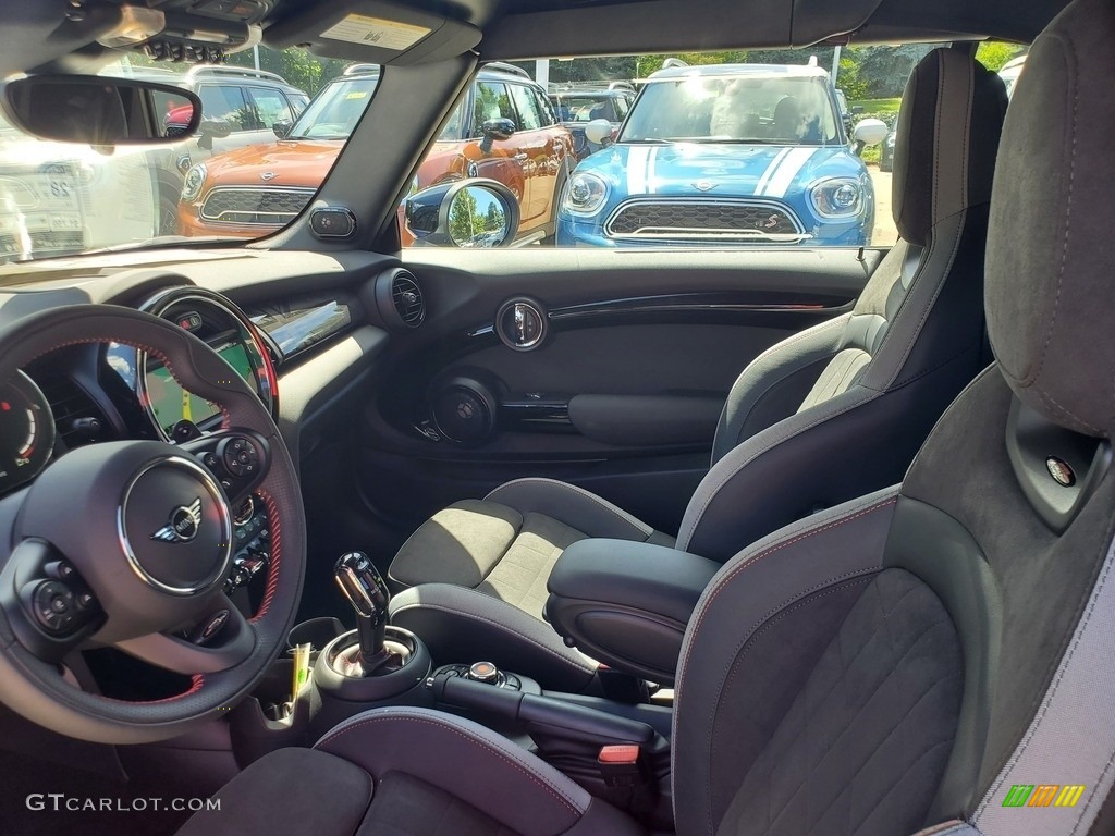 2021 Convertible John Cooper Works - Starlight Blue Metallic / JCW Carbon Black/Dinamica photo #4