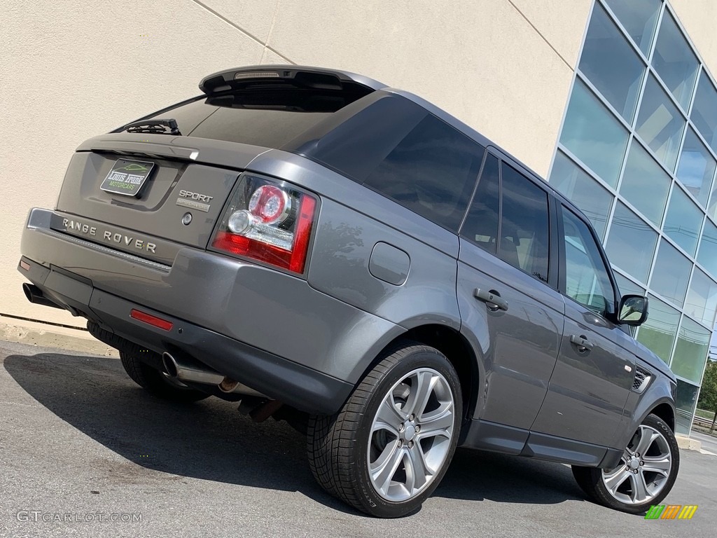 2011 Range Rover Sport Supercharged - Stornoway Grey Metallic / Ivory/Ebony photo #88