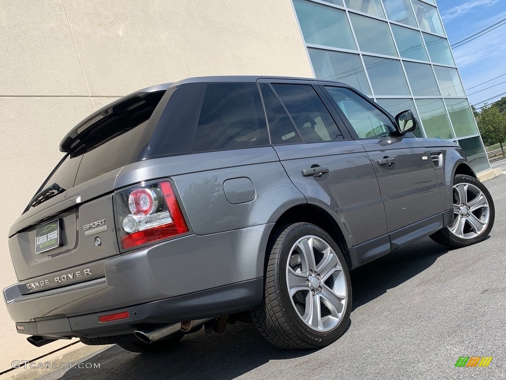 2011 Range Rover Sport Supercharged - Stornoway Grey Metallic / Ivory/Ebony photo #89