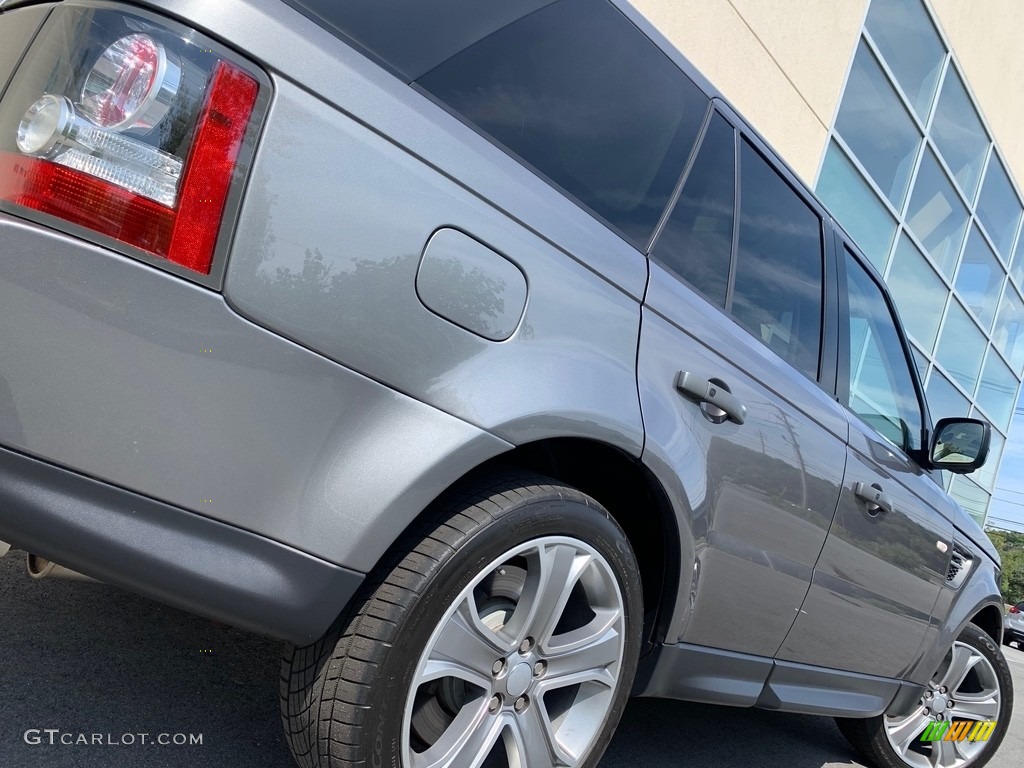 2011 Range Rover Sport Supercharged - Stornoway Grey Metallic / Ivory/Ebony photo #90