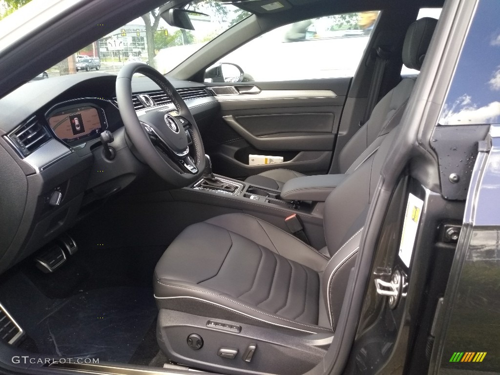 Titan Black Interior 2020 Volkswagen Arteon SEL R-Line 4Motion Photo #139261340
