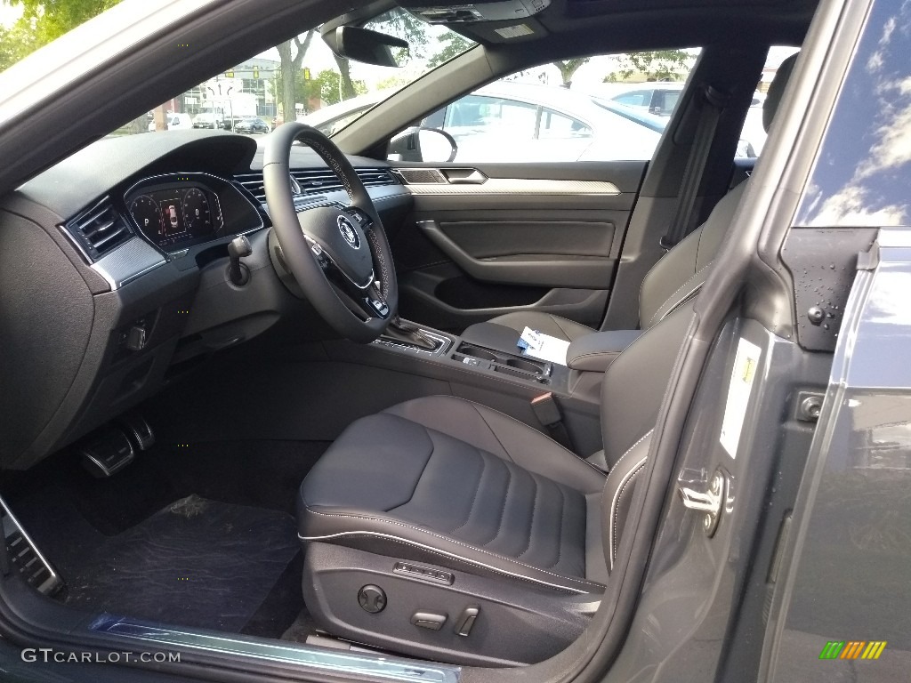 Titan Black Interior 2020 Volkswagen Arteon SEL R-Line 4Motion Photo #139261817