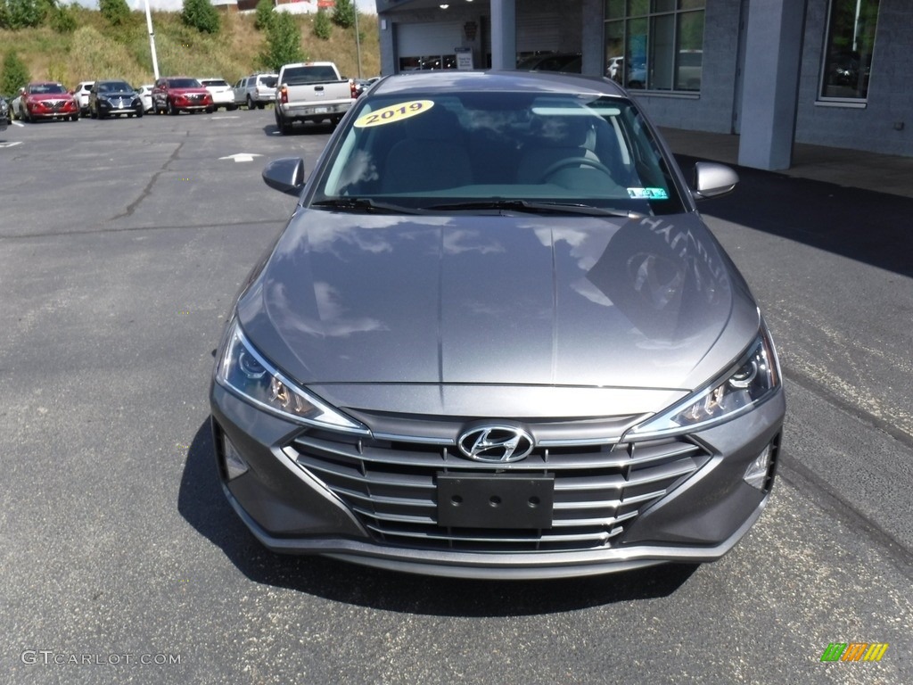 2019 Elantra SE - Machine Gray / Gray photo #4