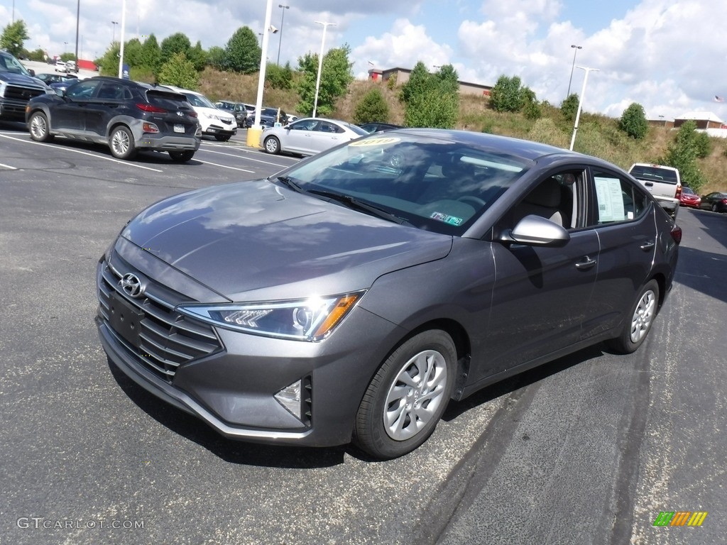 2019 Elantra SE - Machine Gray / Gray photo #5