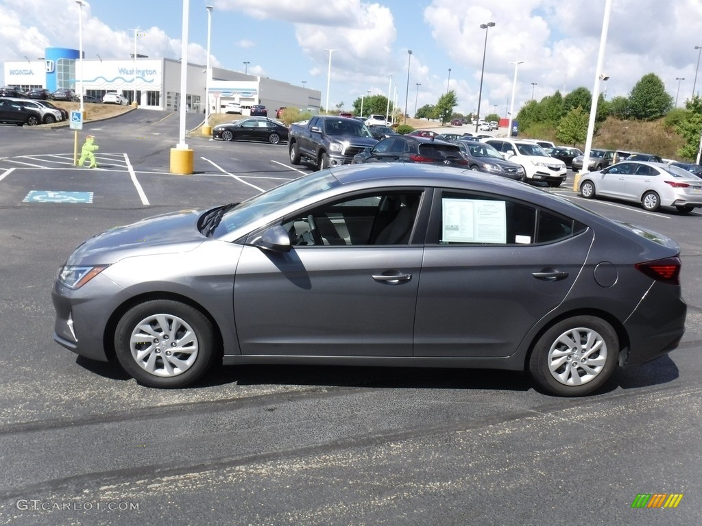2019 Elantra SE - Machine Gray / Gray photo #6