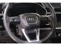 Black 2019 Audi Q3 Premium quattro Steering Wheel