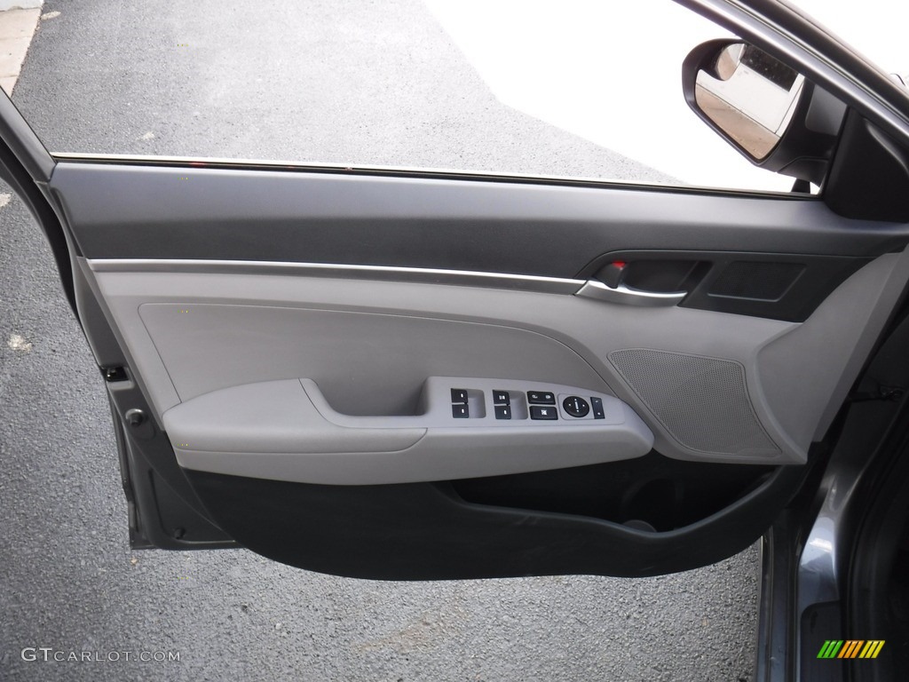 2019 Elantra SE - Machine Gray / Gray photo #13