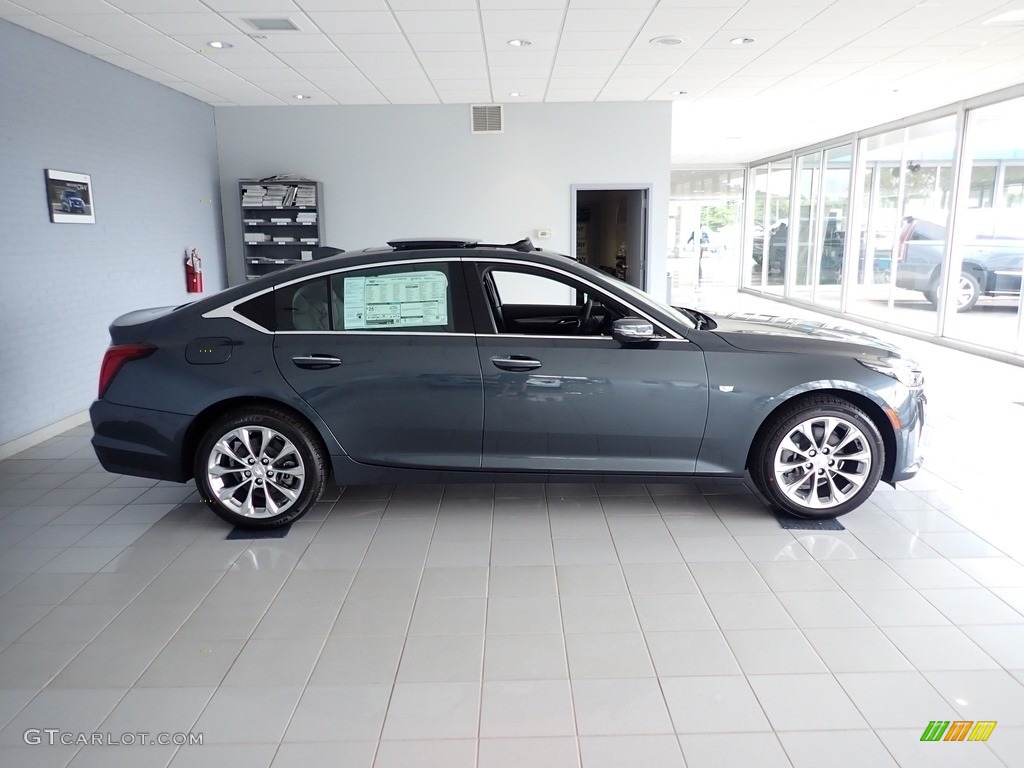 Shadow Metallic 2020 Cadillac CT5 Premium Luxury AWD Exterior Photo #139262252